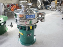 600型帶料斗，底框加高圓形篩