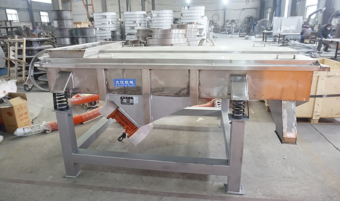 山藥豆直線振動篩 山藥豆直線振動篩